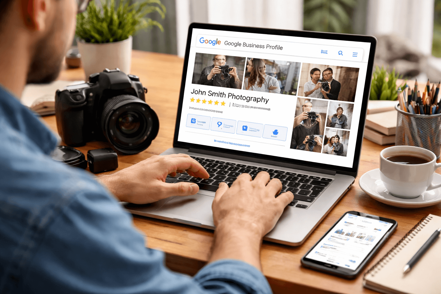 Google Business Profile optimization for photographers in 2026